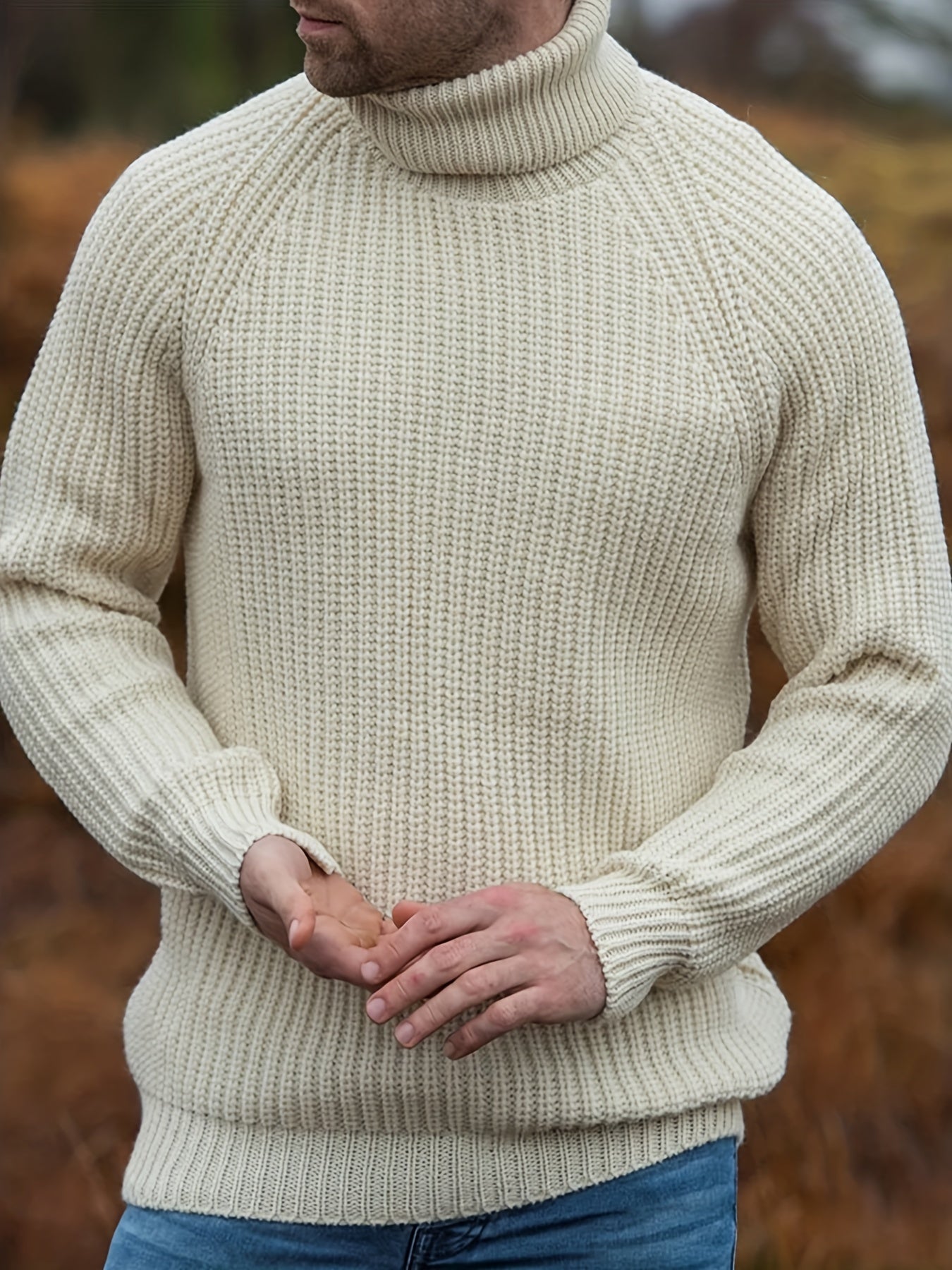 Noble Wear Berlin Vintage-Inspired Turtleneck Sweater