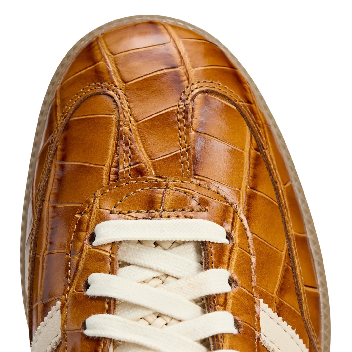 AXG Croc Monogram Luxe Low Sneaker