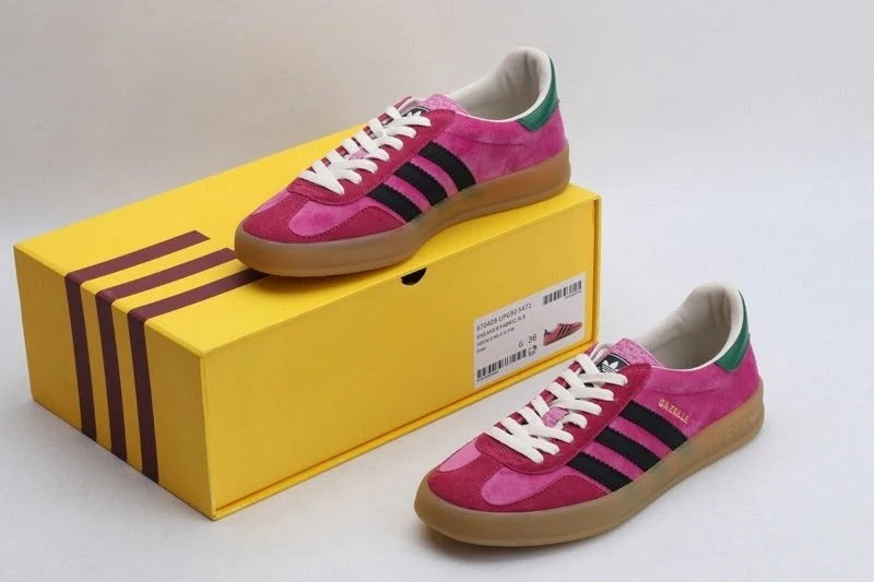 AXG Pink Monogram Luxe Low Sneaker