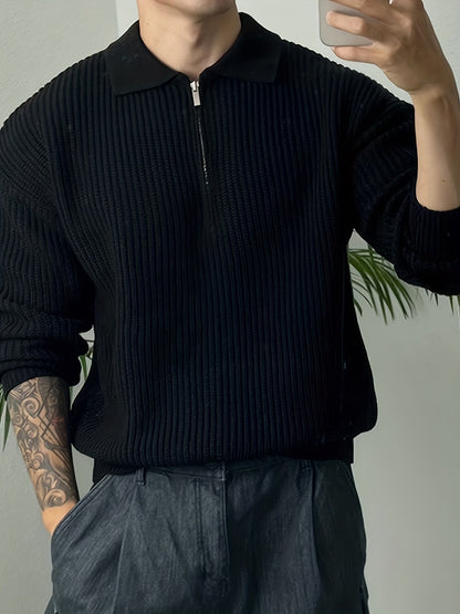 Noble Wear Regent Cable Knit Sweater