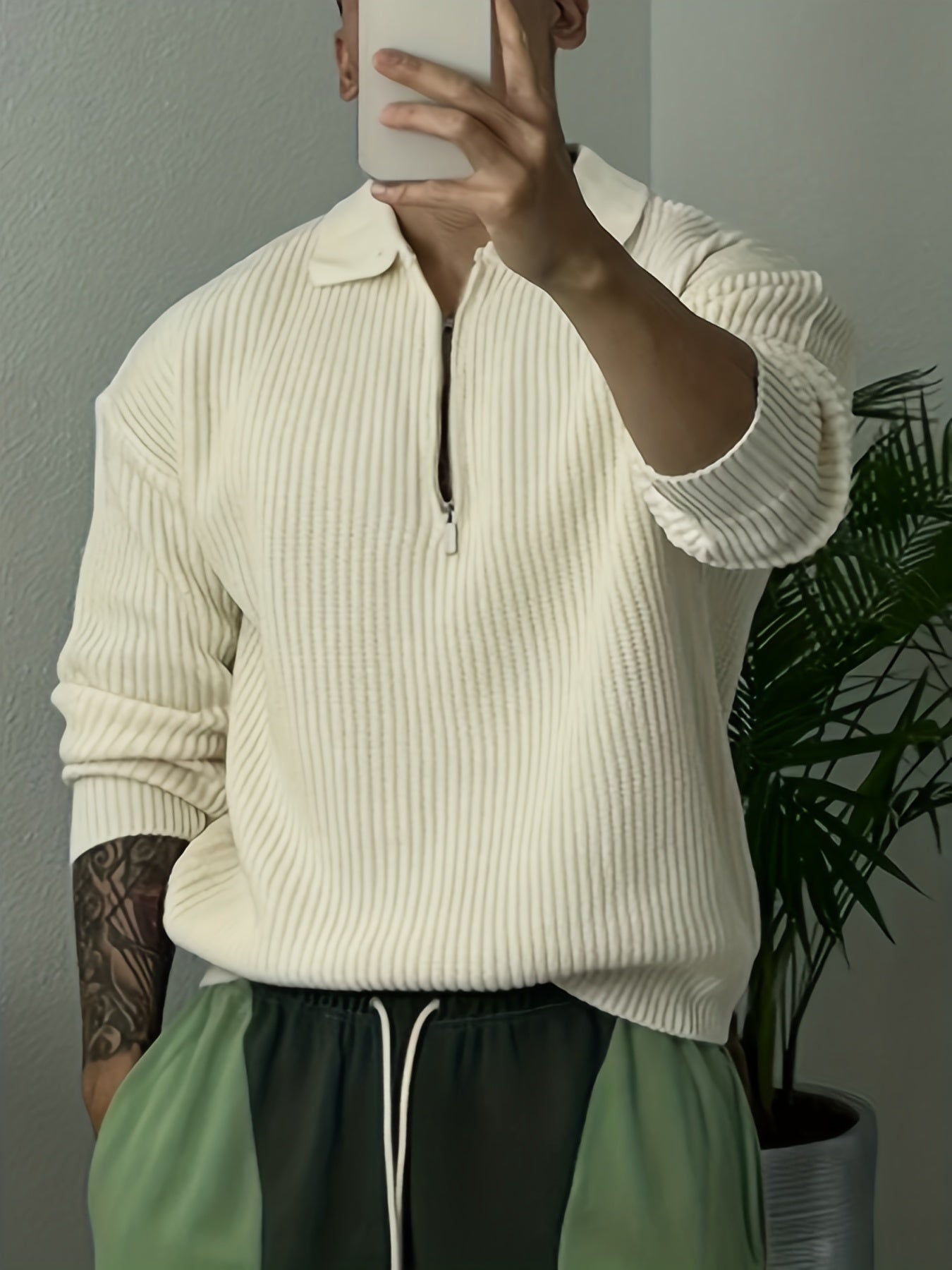 Noble Wear Regent Cable Knit Sweater