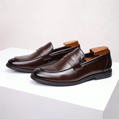 Noble Wear Oxford Penny Loafers