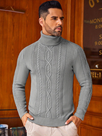Noble Wear Oslo Slim Fit Turtleneck Sweater