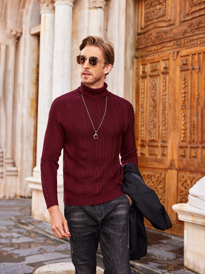 Noble Wear Oslo Slim Fit Turtleneck Sweater