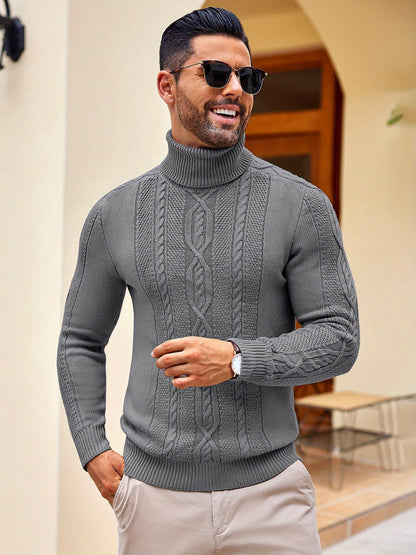 Noble Wear Oslo Slim Fit Turtleneck Sweater