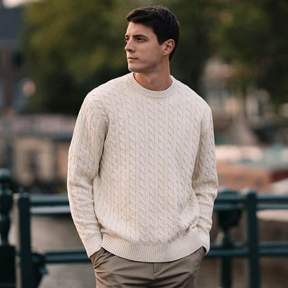 Vintage Cable Knit Sweater