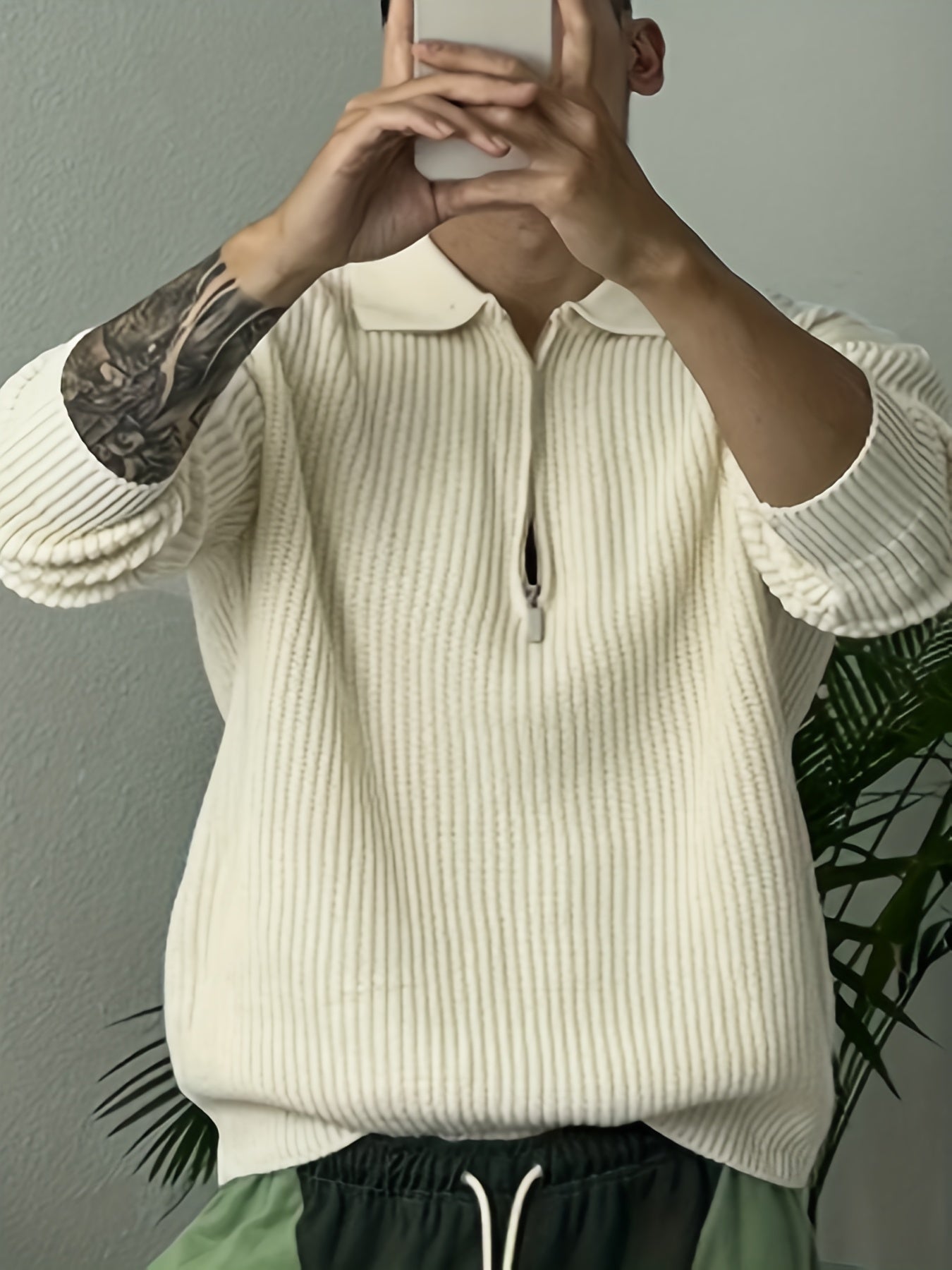 Noble Wear Regent Cable Knit Sweater
