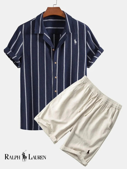Ꮢ.L® | Luxury Summer short and shirt