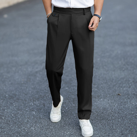 Noble Wear Bermingham Cropped Dress Pants