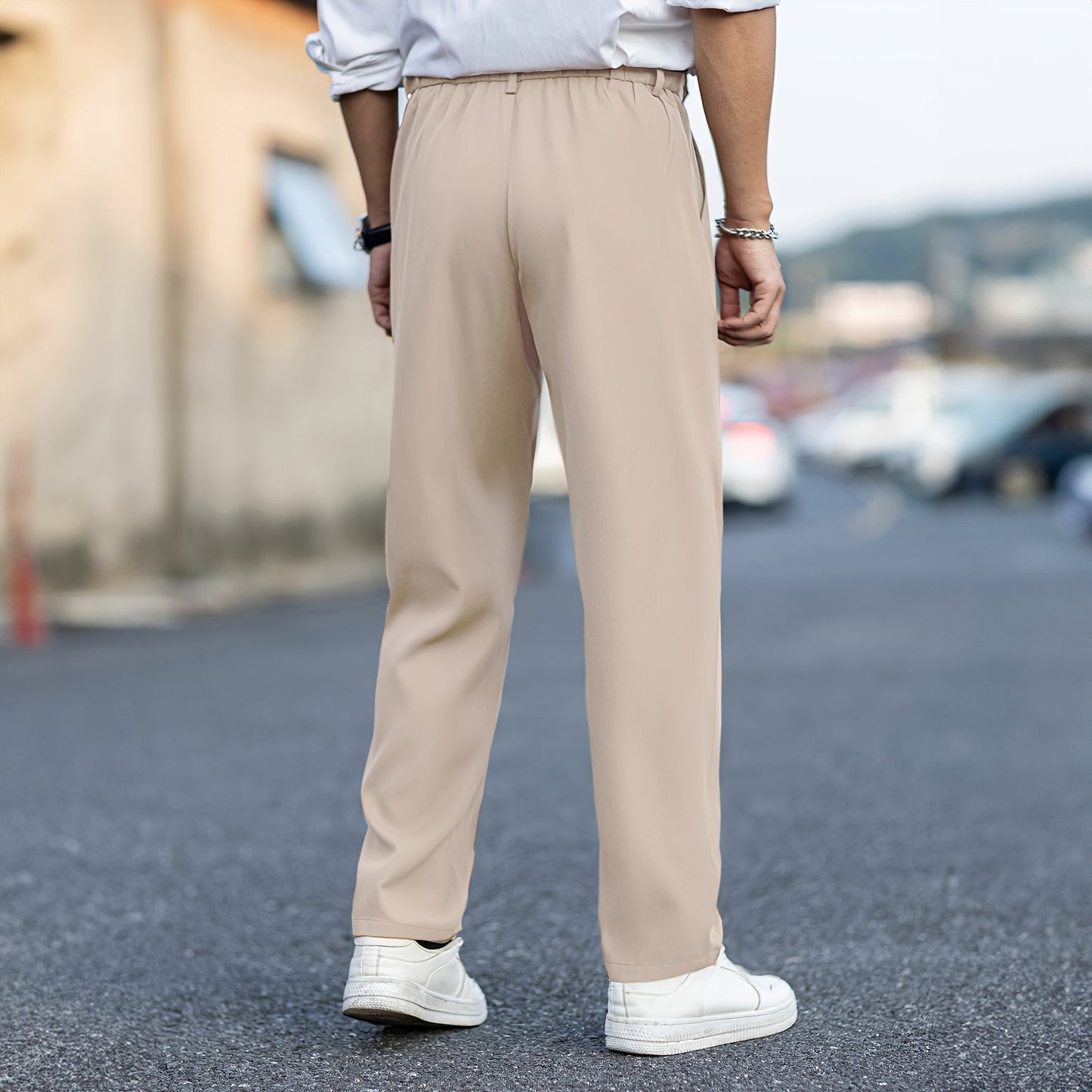 Noble Wear Bermingham Cropped Dress Pants