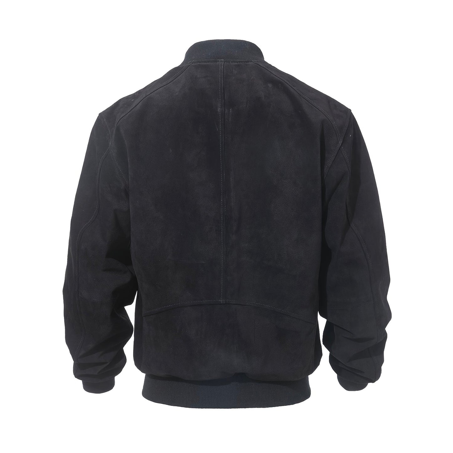 Noble Wear New York Suede Bomber Jacket