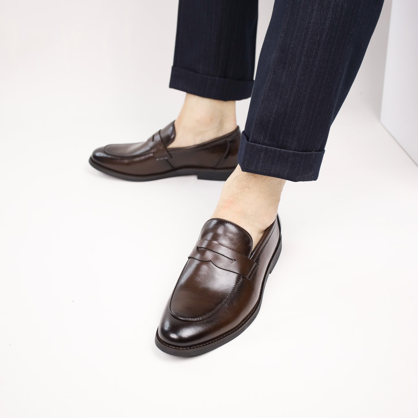 Noble Wear Oxford Penny Loafers