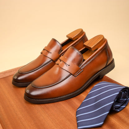 Noble Wear Oxford Penny Loafers
