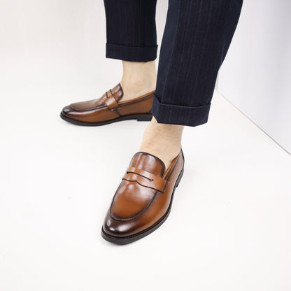 Noble Wear Oxford Penny Loafers