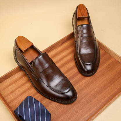 Noble Wear Oxford Penny Loafers