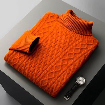 Noble Wear Berlin Turtleneck Merino Wool Sweater
