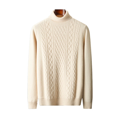 Noble Wear Berlin Turtleneck Merino Wool Sweater