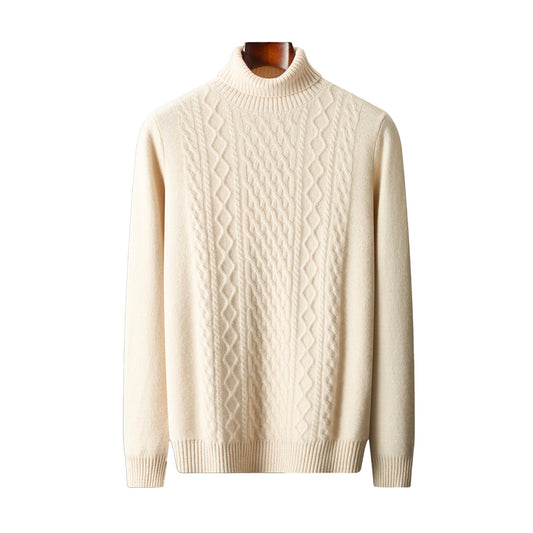 Noble Wear Berlin Turtleneck Merino Wool Sweater