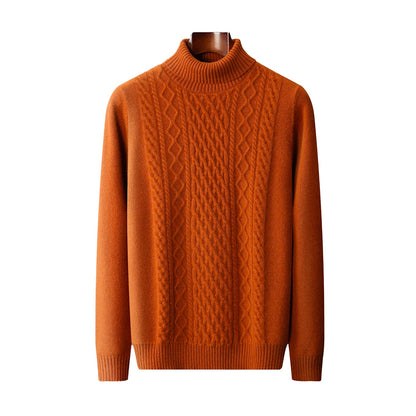 Noble Wear Berlin Turtleneck Merino Wool Sweater