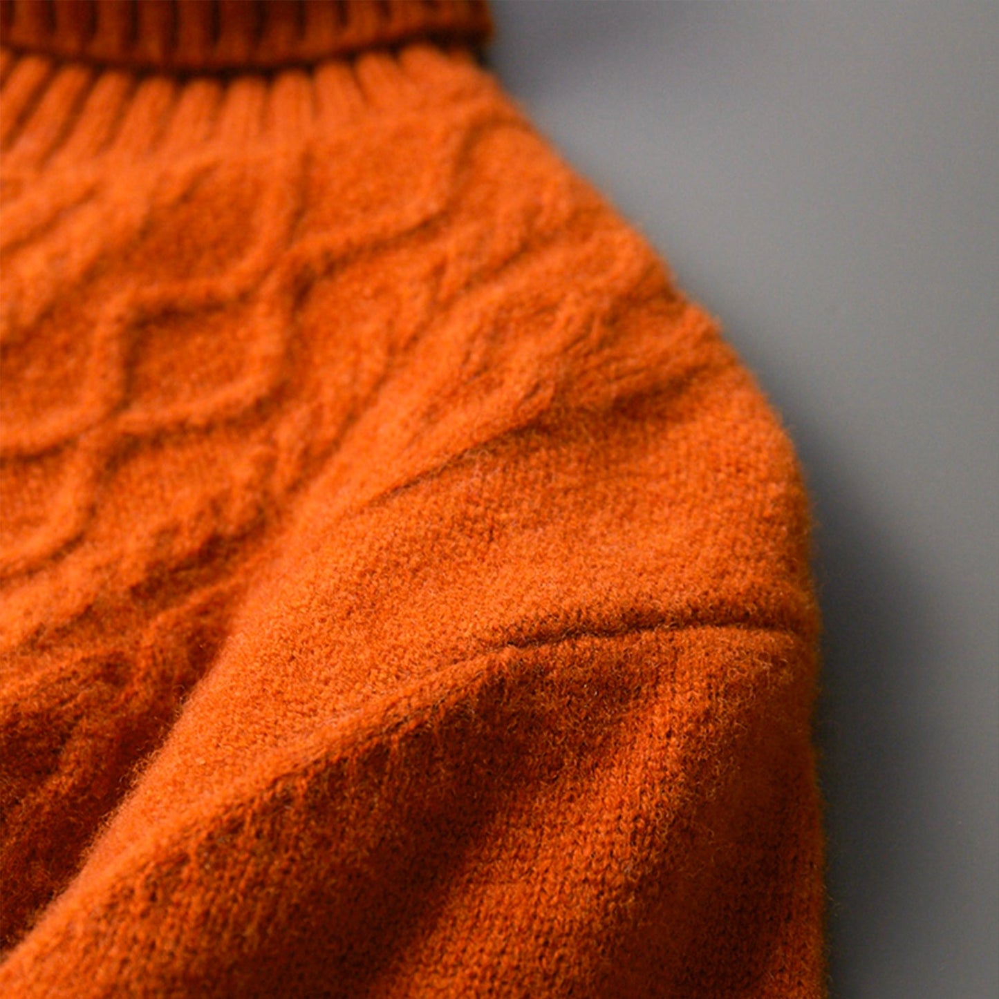 Noble Wear Berlin Turtleneck Merino Wool Sweater