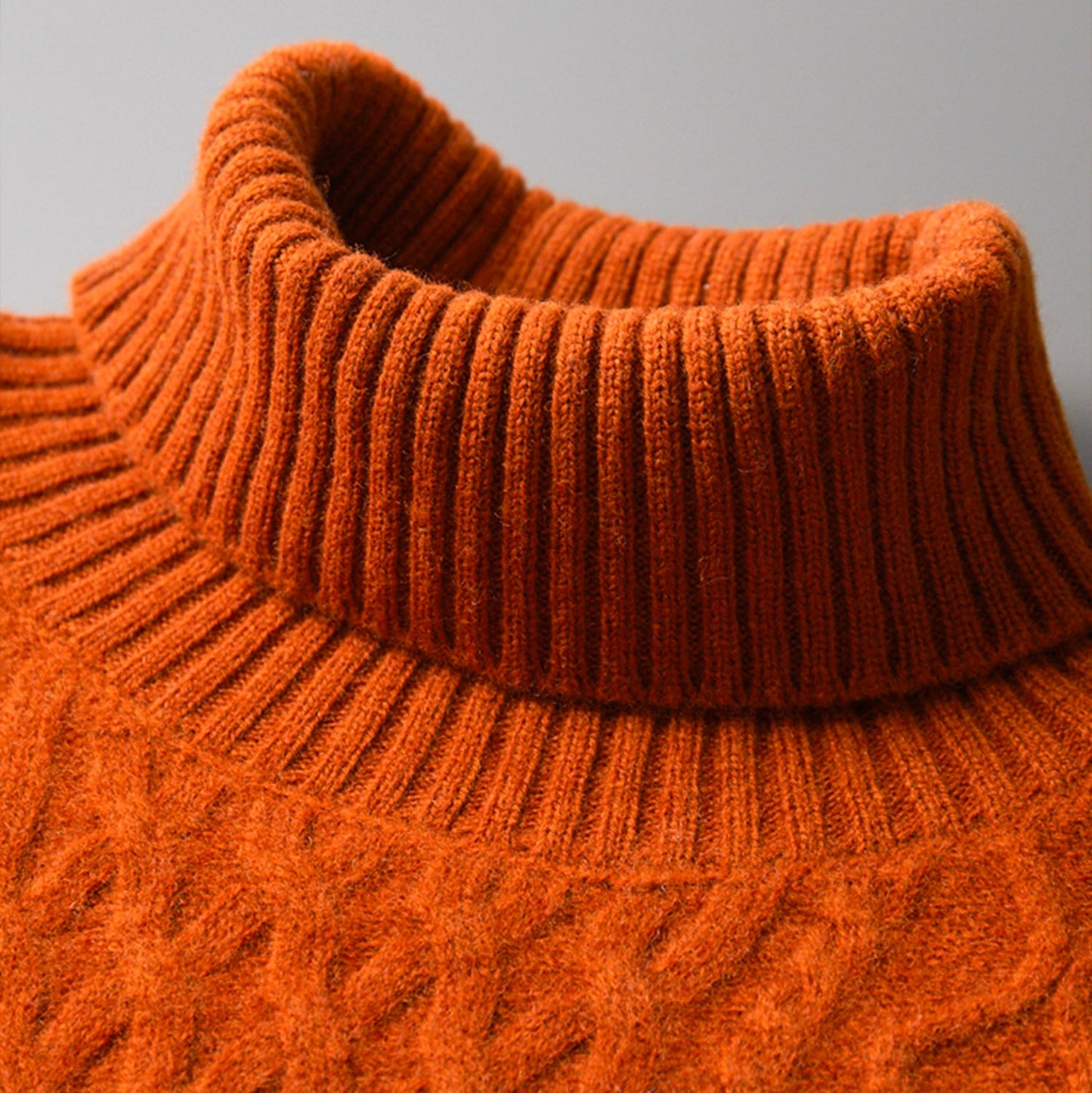 Noble Wear Berlin Turtleneck Merino Wool Sweater