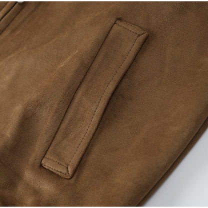 Noble Wear Vintage Suede Flight Jacket