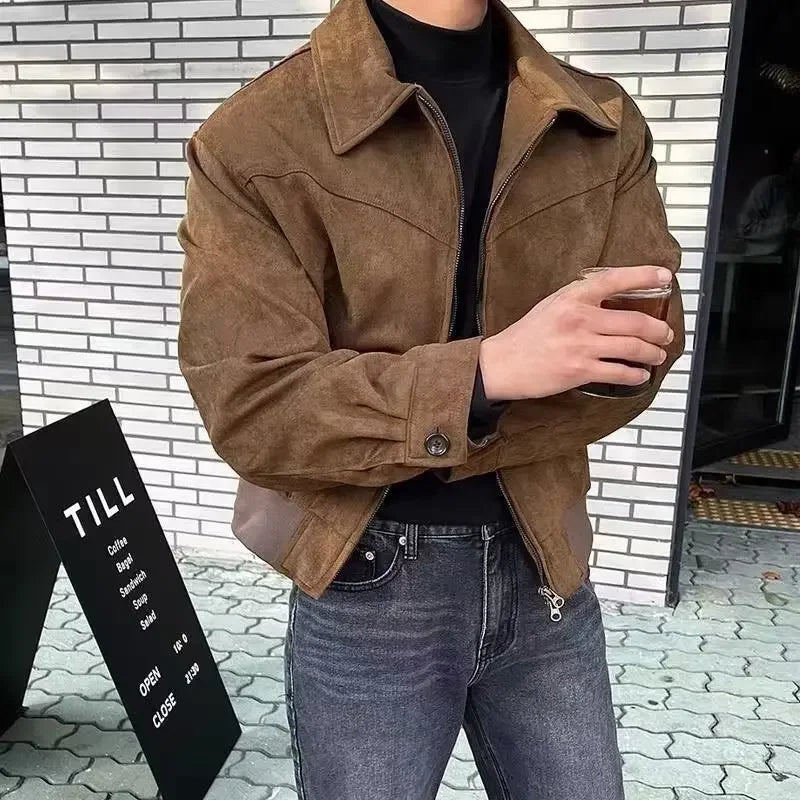 Noble Wear Vintage Suede Flight Jacket