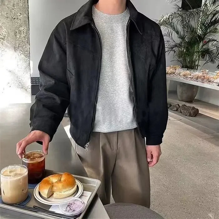 Noble Wear Vintage Suede Flight Jacket