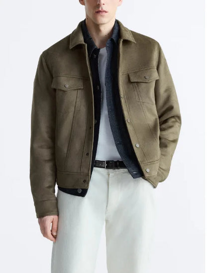 Noble Wear Milan Suede Casual Jacket