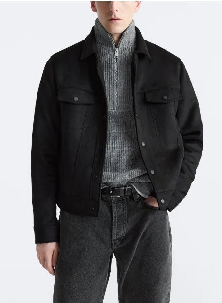 Noble Wear Milan Suede Casual Jacket