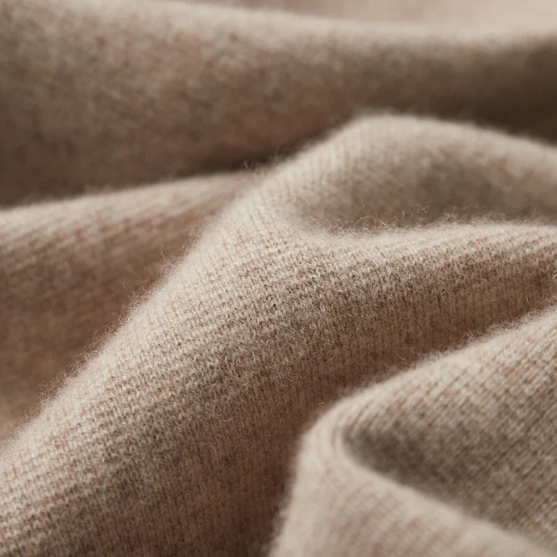 Noble Wear Edinburgh Merino Wool Zippered Cardigan