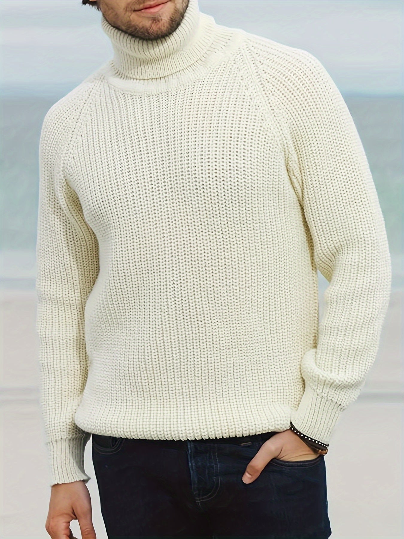 Noble Wear Berlin Vintage-Inspired Turtleneck Sweater