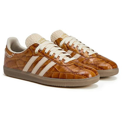 AXG Croc Monogram Luxe Low Sneaker