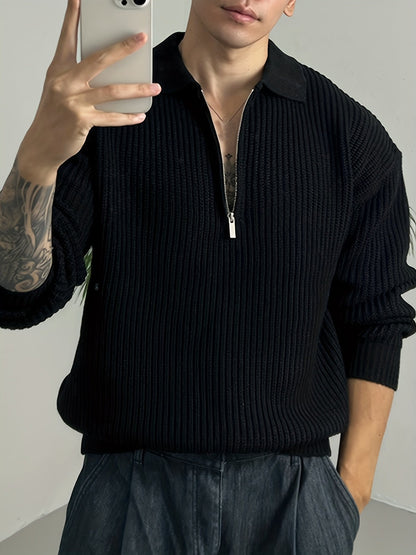 Noble Wear Regent Cable Knit Sweater