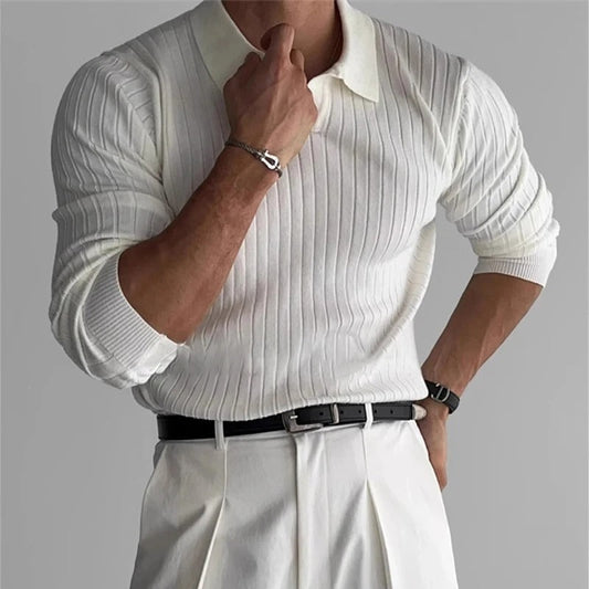 Noble Wear Old Money V-Collar Polo
