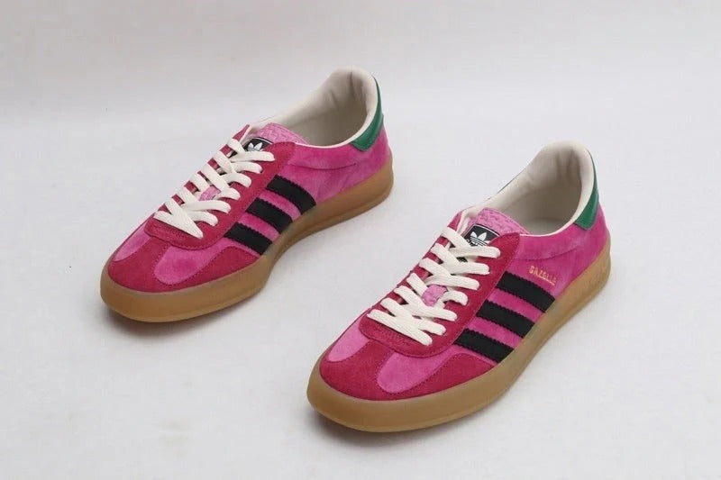 AXG Pink Monogram Luxe Low Sneaker